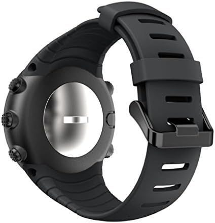 QGHXO Бенд За Suunto Core, Класична Замена Мека Нараквица Со Метална Тока За Suunto Core Smart Watch, Одговара на 5,5 инчи-9,0 инчи