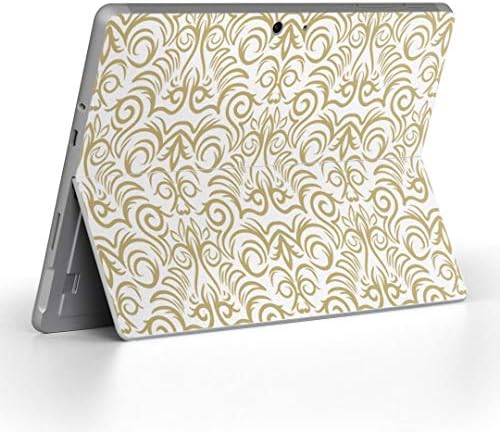 Декларална покривка на igsticker за Microsoft Surface Go/Go 2 Ultra Thin Protective Tode Skins Skins 000782 Damask Model