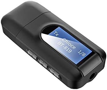 GKMJKI USB 5.0 Audio Receiver Transmiter LCD Display 2in1 Mini 3,5 mm Jack Aux