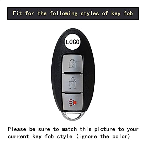 Tangsen Smart Key Fob Случај Покритие Компатибилен Со Infiniti EX35 EX37 FX35 FX37 FX45 FX50 Q70 QX50 QX70 За Nissan 370z Армада