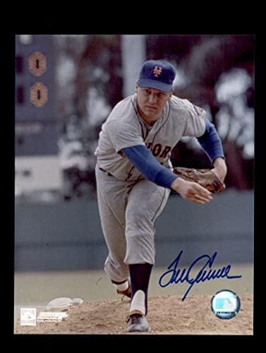 Том Seaver JSA COA потпиша 8x10 фото -автограм - автограмирани фотографии од MLB