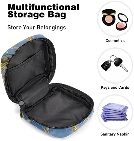 Санитарна торба за складирање на салфетки, торба за комплет за училиште, торбичка за менструална чаша, санитарна торба за организатор