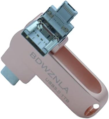 Bdwznla Нов FlashDrive за latptop ИЛИ Mobil USB3. 0 1TB 1024gb HighSpeed Розово Злато