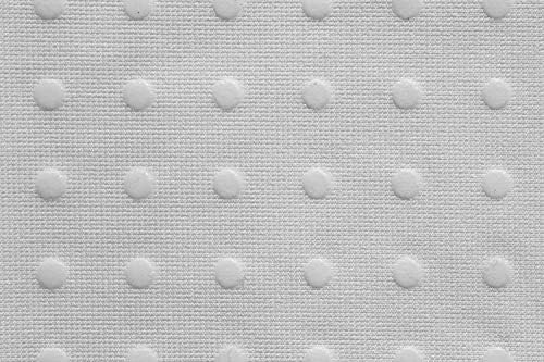 Ambesonne геометриски јога мат пешкир, вертикални ленти со четкани ленти и точки од полкови дизајнирани по ред, нелизгање на пот, абсорбента