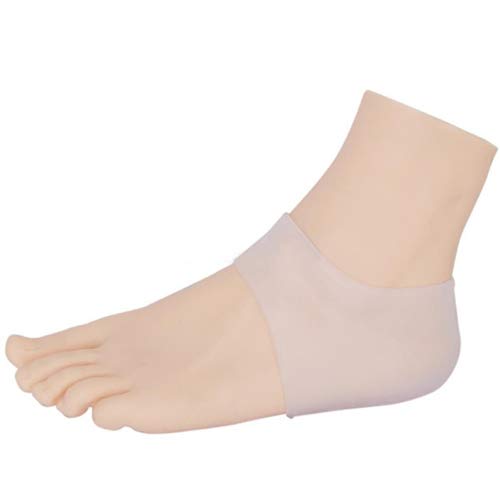 Греј990 1 Пар Силиконски Гел Навлажнувачки Чорапи За Потпетици Испукани Заштитни Чорапи За Нега На Кожата