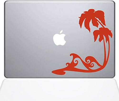 Налепница За Винил Налепница За Налепници Гуру На Плажа, 12 MacBook, Портокал