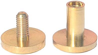 Дгол 12 пара месинг грб со дупки со дупки златни кожни сврзувачки елементи Цврсто врзување на врзувачки ленти за ленти за ленти од