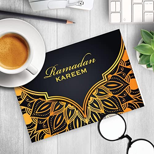Најдобрата компанија за картички Рамадан хартија со 5 x 7 инчен плик Рамадан Карем луксуз C10387rdg