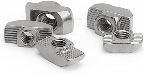 Mahza Threated Insert T-Hammer Hammer Head T орев конектор никел обложена за додатоци за профил на алуминиум