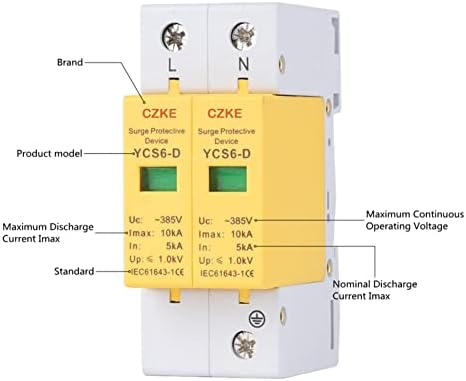 XUEFU YCS6-D AC SPD 385V Surge Protective House House Surge Protecter Заштитна уреди со низок напон