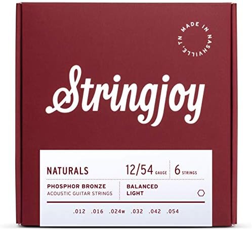 StringJoy NB1254 Naturals фосфор бронзена акустична гитара жици,