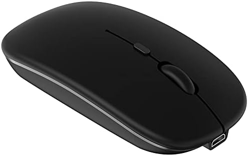 Bluetooth Глувчето На Полнење Безжичен Глушец за iPad Таблет Мобилен Телефон Паметен телефон iPhone MacBook Pro Air Лаптоп Компјутер Компјутер Mac iMac Десктоп Виндоус Андроид Пренос