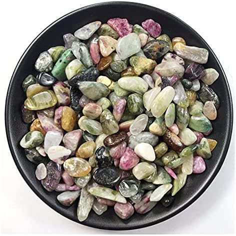 Ertiujg Husong306 50g Природна мешавина Турамалински скапоцен камен кристал испрскан природен камен полиран природни камења и минерали