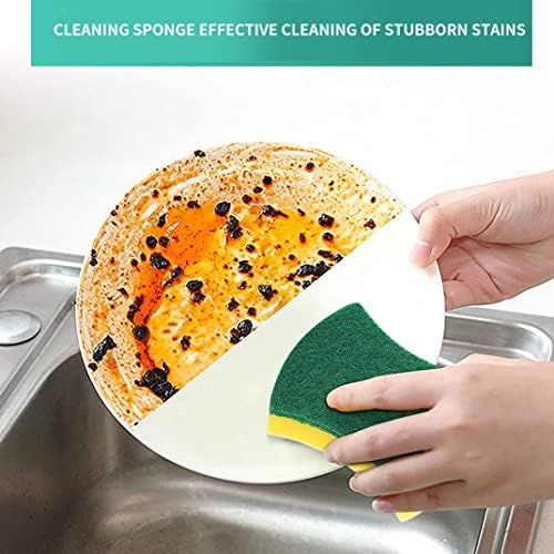Nirelief кујнски чистење сунѓери Еко не нула за чистење на чистење чистење сунѓери 24 пакувања