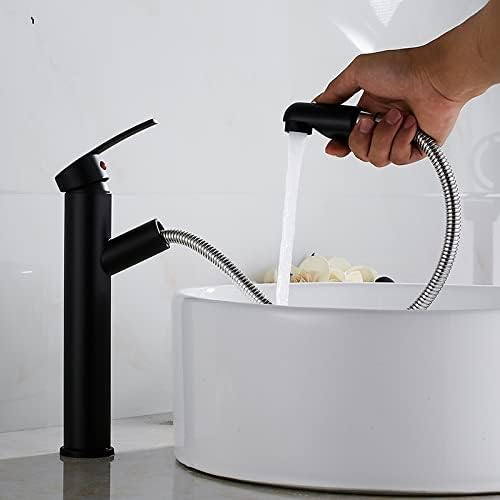 Целокупната тапа за бања за бања извлекува топла и ладна тапа со рачка за мијалник за бања за влечење тапа за бања