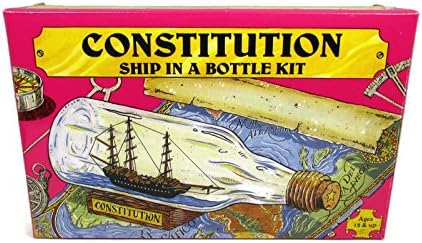 Уставот на УСС Изградете свој брод во комплет за модели на шишиња - направен во нас