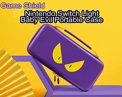 Gmaeshild Nintendo Switch Light Baby Evil Case, Portable Hard Case, вклучува 8 чување картички за игри, Carry Case Complatible за Nintendo Switch Light, Case Charing Charing, производ на OEM на Кореја Кина