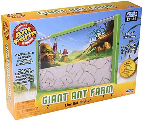 Чичко Милтон Џиновска Фарма За Мравки-Голема Област За Гледање-Грижа За Живи Мравки-Играчка За Учење Природа-Комплет ЗА Играчки