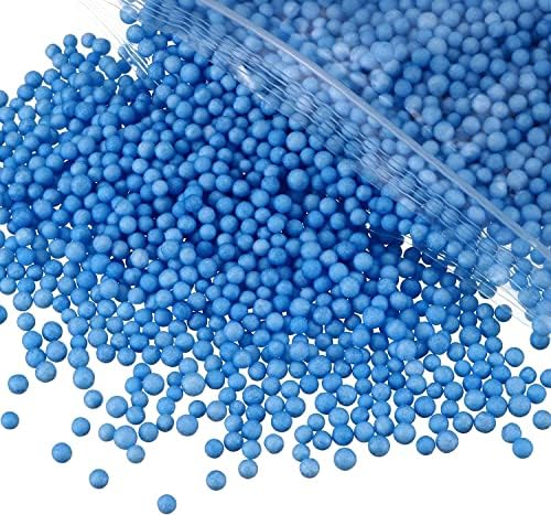 JDYYICZ силни и долготрајнимини топчиња од пена честички од стиропор за декорација топки мешани бои полистирен пена топки DIY занаетчиски моделирање
