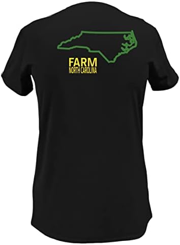 Deон Деер САД и Канада Фарма Државна гордост дами V вратот маица Државен преглед на графички мета