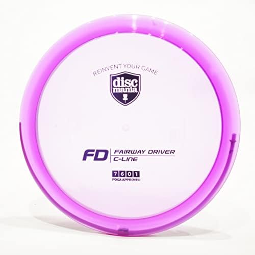 Discmania FD Fairway Driver Golf Disc, Изберете тежина/боја [Печат и точна боја може да варираат]