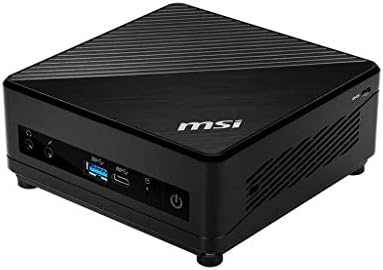 MSI Cubi 5 Мини КОМПЈУТЕР: Intel Core i5-10210U, 8GB DDR4 2666MHz, 256GB SSD, WiFi 6, Bluetooth 5.1, USB Тип-C, Двоен Дисплеј, Енергетски Ефикасен,