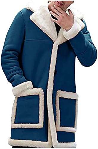 Зимски јакни за мажи, ветерници од грашок од грашок со качулка, палто палто, волна палто, руно јакни и облеки на палта