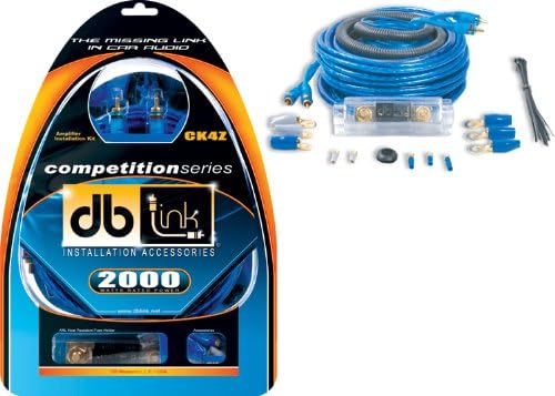 DB LINK CK4Z 4 Мерач на серија за засилувачи за засилувач за инсталација-сина