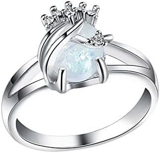 2023 година за ново ангажирање кружни циркони жени свадбени прстени накит за накит за жени полни дијамантски дами прстен освојувачки прстен