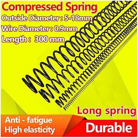 Ахегас Спрингс Ослободете долга пролетна повратна пролетна притисок пролетен компресија на пролетната жица Дијаметар на жица 0,9мм,