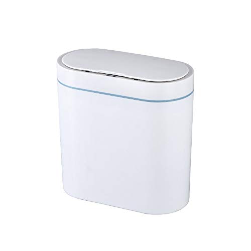 Abecel Trash Can, паметен сензор за отпадоци може електронски автоматско домаќинство бања бања тоалет водоотпорен ѓубре за отпадоци