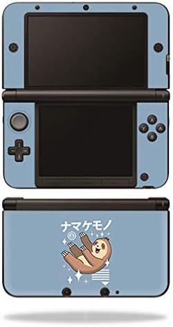MOINYSKINS кожата компатибилна со Nintendo 3DS XL - мрзливост Kawaii | Заштитна, издржлива и уникатна обвивка за винил декларална обвивка