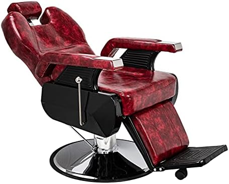 ZSEDP Hair Salon Barber CondClassic Голем бербер стол вино црвен американски магацин во залиха