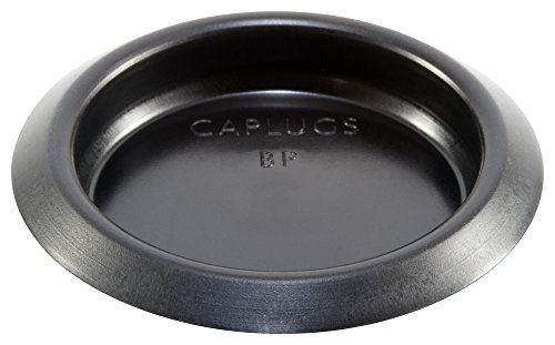 Caplugs 99190794 Копче приклучок со глави од типот, пластика, големина на дупка .50-.52 , дебелина на метал .06-.13, БП-1/2-4, црна