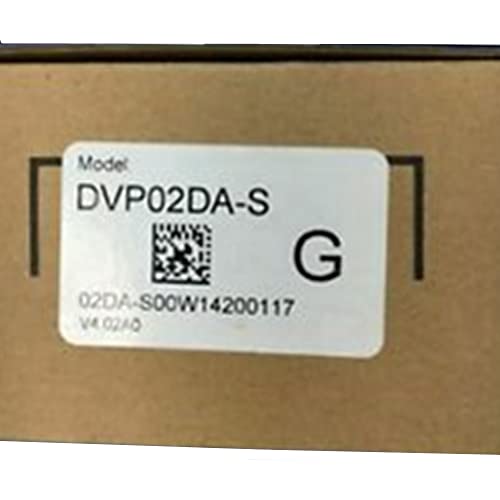 DVP02DA-S аналоген модул IO модул 24VDC 3W целосно тестирано ново во кутија 1 година гаранција 1 парчиња