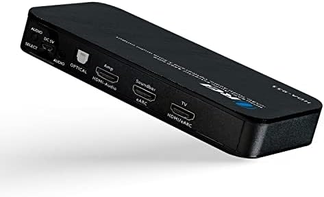 Конвертор на аудио екстрактор на OREI 4K 60Hz EARC EARC - Soundbar 18G HDMI 2.0 ARC поддршка HDCP 2.2 Dolby Digital/DTS PASSTHROUGH