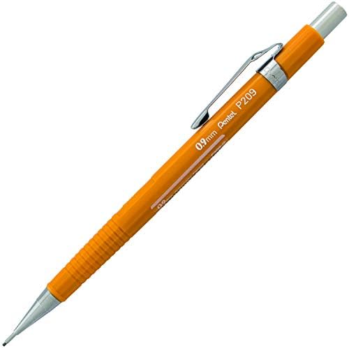 Pentel Sharp Automatic Pencil, 0,9 mm големина на олово, жолто барел