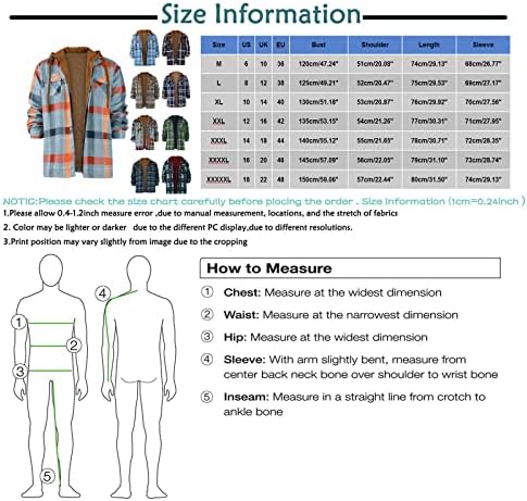 Зимски јакни за мажите карирани кошула додаваат кадифе за да ја задржите топла јакна со модни мантили и јакни мода