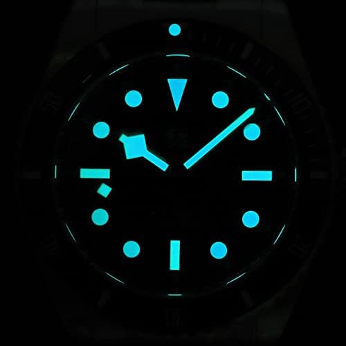 Сан Мартин часовници за мажи, 6200 автоматски часовници за нуркање NH35 Mens Watch Watch 38mm ограничено издание SN004 SAPPHIRE Luminous