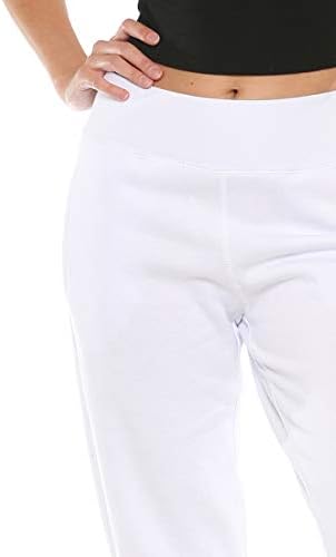 Урбан изглед женски еластичен половински лента за меки панталони со џогер од руно