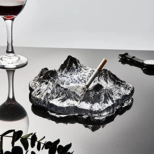 Креативност Ештрај летаат пепел стакло од домашно пепел за домашно декорација за пушење додатоци за додатоци за момче