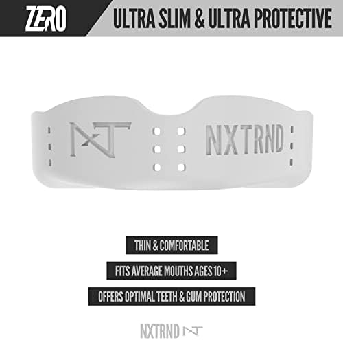 2 пакувања Nxtrnd Zero Mather Sports - 1,6 mm Ултра тенки професионални уста за бокс, ММА, спаринг, борење, фудбал, лакроза
