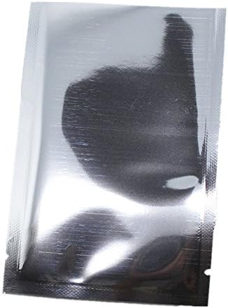 500 Пакување Миларна Фолија Мала Торбичка 2х2, 8 инчи Сребрена Алуминиумска Фолија Топлина Запечатување Масовно Складирање Храна Мини Кеси