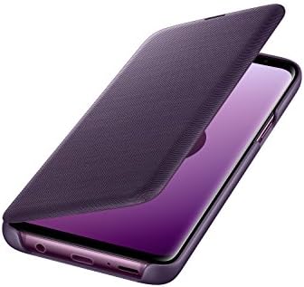 Samsung Galaxy S9 LED преглед на паричникот, виолетова