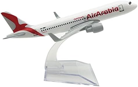 Дагиџирд легура A320 Airlines Airfines Модел 1: 400 Модел Симулација на авионот модел Декорација со држач за приказ