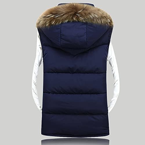 YmosrH јакни за мажи Есенски зимски зимски патент моден во боја на половината елек врвен палто за бомбаш јакни за бомбаши