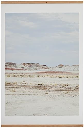 Амазон бренд - Ривет Аризона пустински песок хоризонт Фотографија со закачалка од дрво, 18 x 24