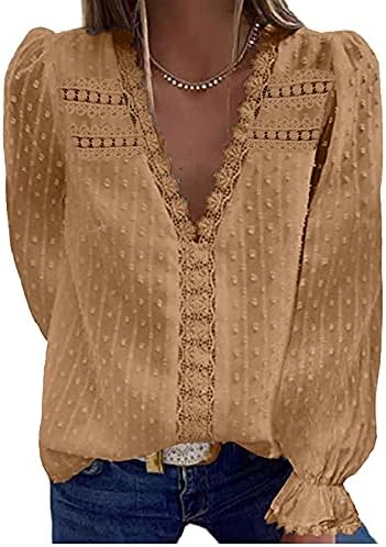 Врвови за жени со краток ракав/чипка без ракави jacquard v вратот маица лабава летни кошули на бохо летни кошули основни врвни блузи