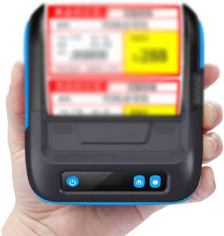 ZLXDP 3inch Термички печатач за прием на етикета за преносен преносен сметка за испорака на сметки
