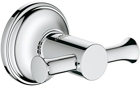 Grohe 40656001 Essentials Authentic Oble Hook, Starlight Chrome